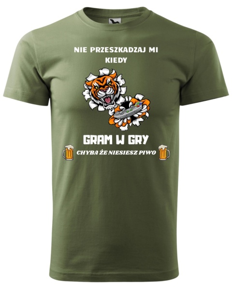 Nie przeszkadzaj mi kiedy GRAM W GRY, chyba że niesiesz piwo