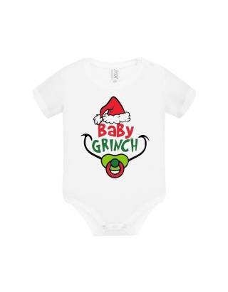Święta - Bodziak dziecięcy - Baby Grinch
