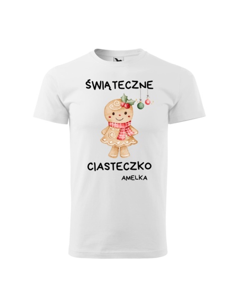 Zestaw 2 Rodzinny Świąteczny - Świąteczne ciasteczko (+imię) Damska, męska 2x dziecięca