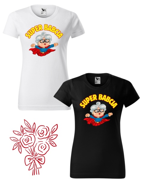 Dzień Babci - Koszulka dla Babci - Super Babcia