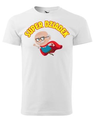 Dzień Dziadka - Koszulka dla Dziadka - Super Dziadek