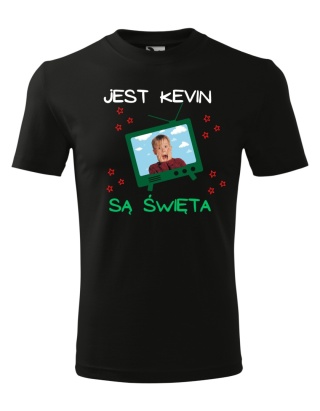 Święta - Koszulka męska świąteczna - "Jest Kevin są święta"