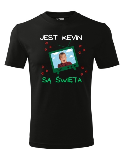 Święta - Koszulka męska świąteczna - "Jest Kevin są święta"