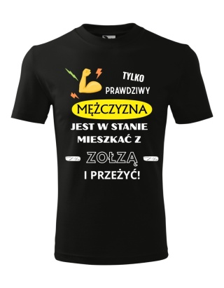 Tylko prawdziwy mężczyzna jest w stanie mieszkać z zołzą i przeżyć